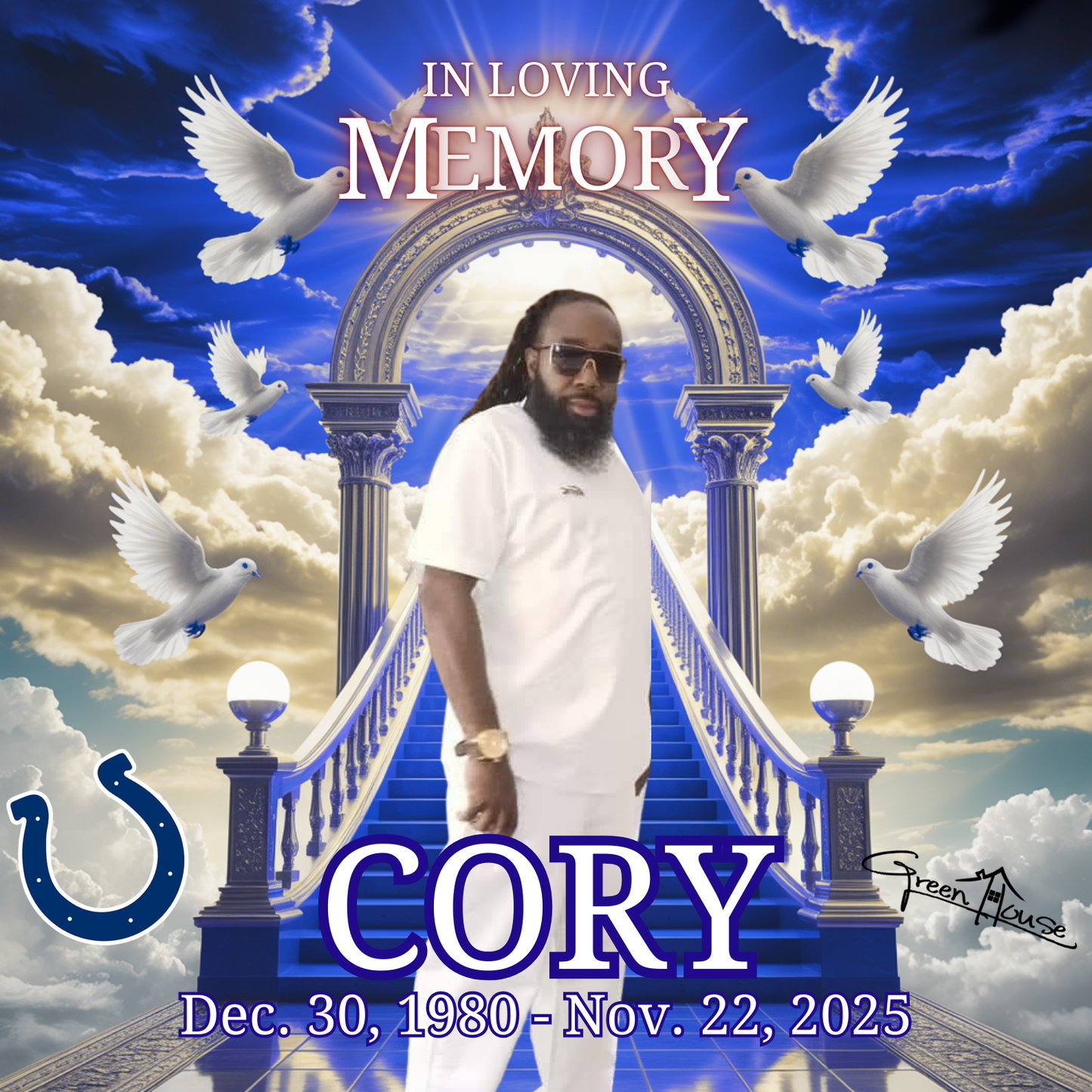 Memorial Shirt for Cory Bright